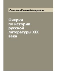 Очерки по истории русской литературы XIX века