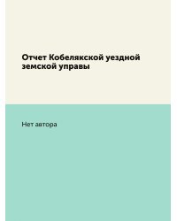Отчет Кобелякской уездной земской управы