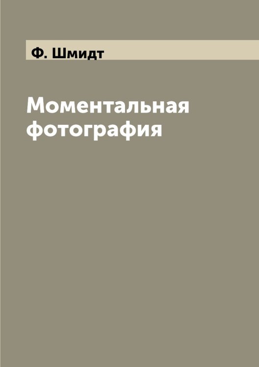 Моментальная фотография Моментальная фотография