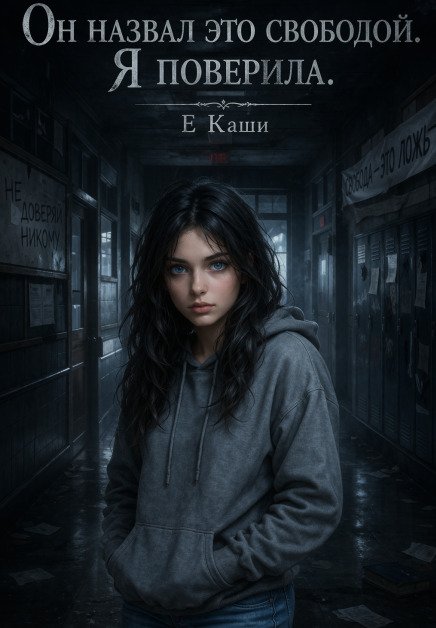 Обложка книги «Он назвал это свободой. Я поверила.» — Е Каши, ISBN 9785524055101