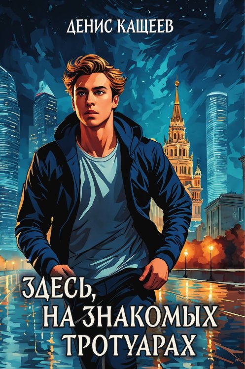 Обложка книги «Здесь, на знакомых тротуарах...» — Денис Кащеев, ISBN 9785517122971