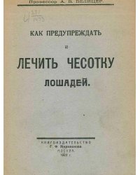 Как предупреждать и лечить чесотку лошадей