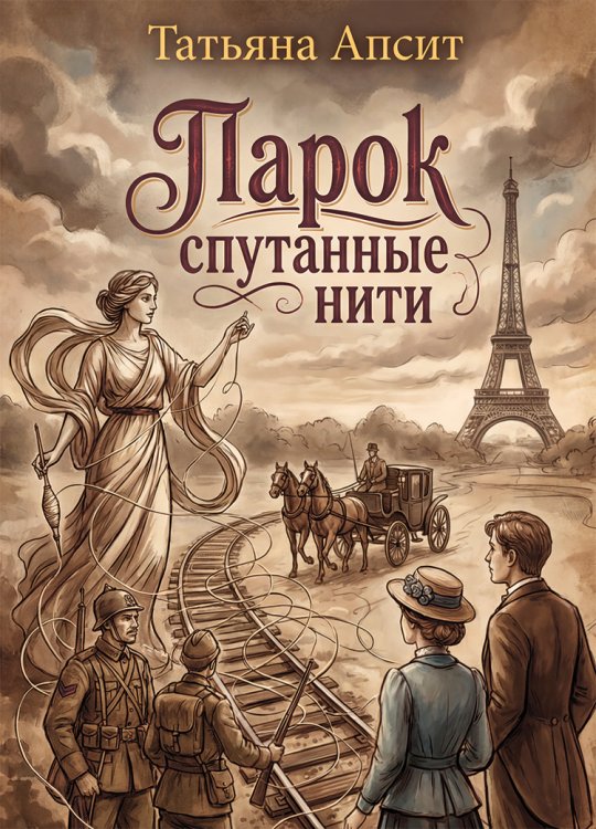 Обложка книги «Парок спутанные нити» — Татьяна Апсит, ISBN 9785006104556