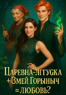 Обложка книги «Царевна-лягушка + змей Горыныч = любовь.» — Людмила Вовченко, ISBN 9785524064059