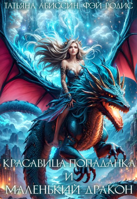 Обложка книги «Красавица-попаданка и маленький дракон» — Татьяна Абиссин; Фэй Родис, ISBN 9785524013958