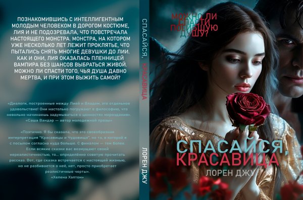 Обложка книги «Спасайся, Красавица» — Лорен Джу, ISBN 9785524025128