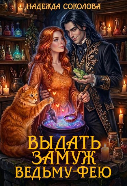 Обложка книги «Выдать замуж ведьму-фею» — Надежда Соколова, ISBN 9785524040275