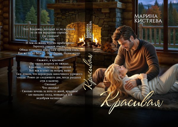 Красивая Обложка книги «Красивая» — Марина Кистяева, ISBN 9785524038524
