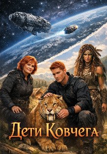 Обложка книги «Дети Ковчега.» — Людмила Вовченко, ISBN 9785524036070