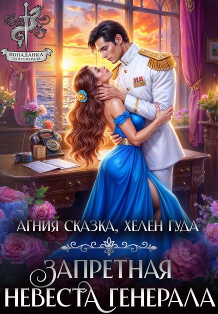 Обложка книги «⌘ Запретная невеста генерала ⌘» — Агния Сказка; Хелен Гуда, ISBN 9785524053817
