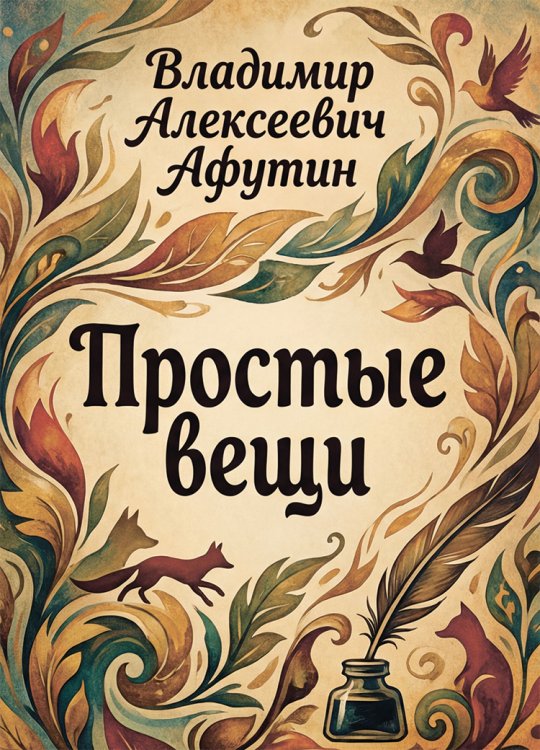 Обложка книги «Простые вещи» — Владимир Алексеевич Афутин, ISBN 9785006104310