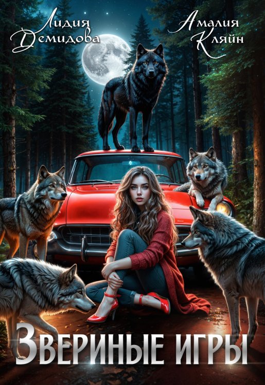 Обложка книги «Звериные игры» — Амалия Кляйн; Лидия Демидова, ISBN 9785524023391