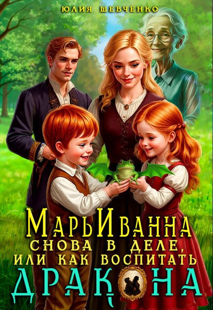 Обложка книги «Марьиванна снова в деле, или как воспитать дракона» — Юлия Шевченко, ISBN 9785524021458