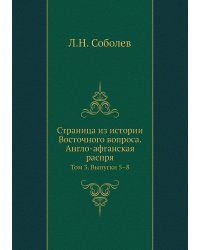 Страница из истории Восточного вопроса. Англо-афганская распря