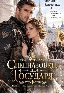 Обложка книги «Спецназовец для государя.» — Людмила Вовченко, ISBN 9785524063854