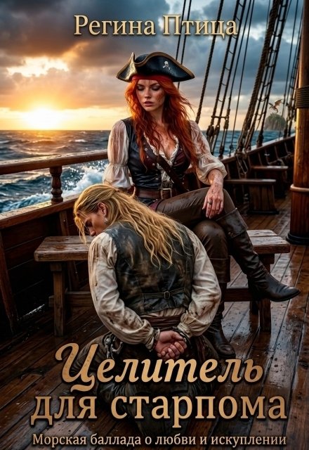 Обложка книги «Целитель для старпома» — Регина Птица, ISBN 9785524057037