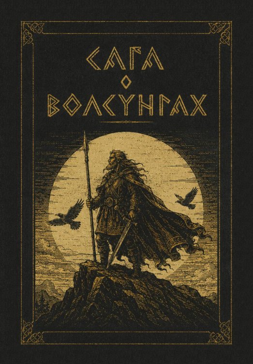Обложка книги «Сага о Волсунгах» — Нет автора, ISBN 9785524018441