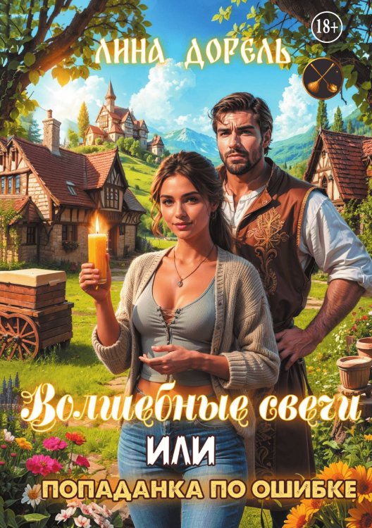 Обложка книги «Волшебные свечи или попаданка по ошибке» — Лина Дорель, ISBN 9785524000996