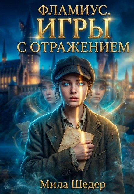 Обложка книги «Фламиус. Игры с отражением» — Мила Шедер, ISBN 9785524035332