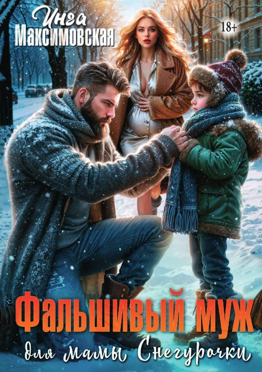 Фальшивый муж для мамы Снегурочки Обложка книги «Фальшивый муж для мамы Снегурочки» — Инга Максимовская, ISBN 9785521935215
