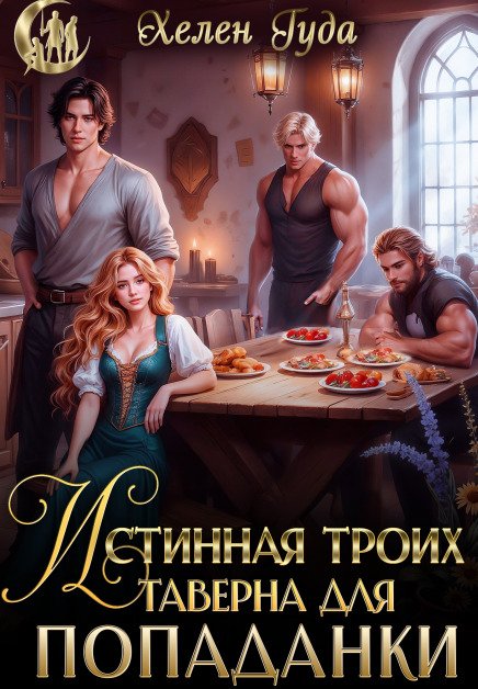 Истинная троих.Таверна для попаданки Обложка книги «Истинная троих.Таверна для попаданки» — Хелен Гуда, ISBN 9785524043153