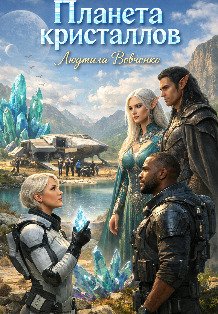 Планета кристаллов. Обложка книги «Планета кристаллов.» — Людмила Вовченко, ISBN 9785524063533