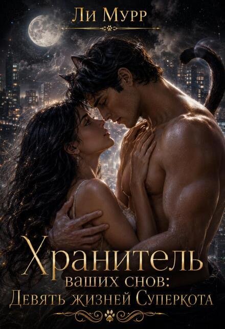 Обложка книги «Хранитель ваших снов: Девять жизней Суперкота» — Ли Мурр, ISBN 9785524012654
