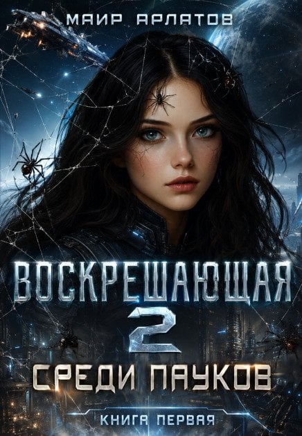 Воскрешающая 2 Среди пауков (книга первая) Обложка книги «Воскрешающая 2 Среди пауков (книга первая)» — Маир Арлатов, ISBN 9785524067753