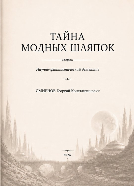 Обложка книги «Тайна модных шляпок» — Георгий Константинович Смирнов, ISBN 9785006104921