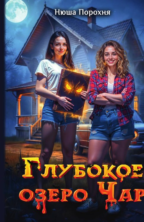 Обложка книги «Глубокое озеро Чар» — Нюша Порохня, ISBN 9785517132789