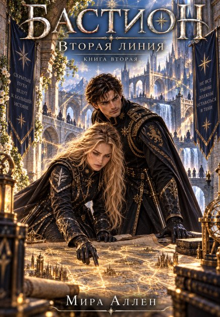 Обложка книги «Бастион. Вторая линия» — Мира Аллен, ISBN 9785524058805