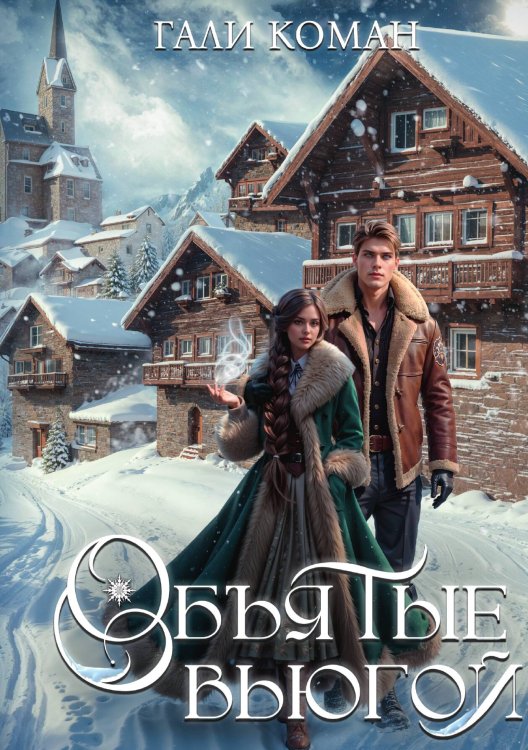 Обложка книги «Объятые вьюгой» — Гали Коман, ISBN 9785517125866