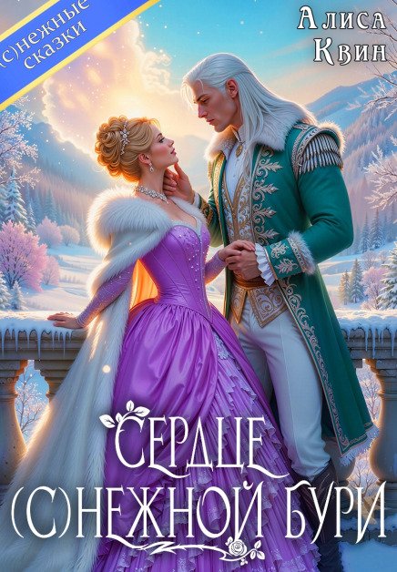 Обложка книги «Сердце (с)нежной бури» — Алиса Квин, ISBN 9785524017147