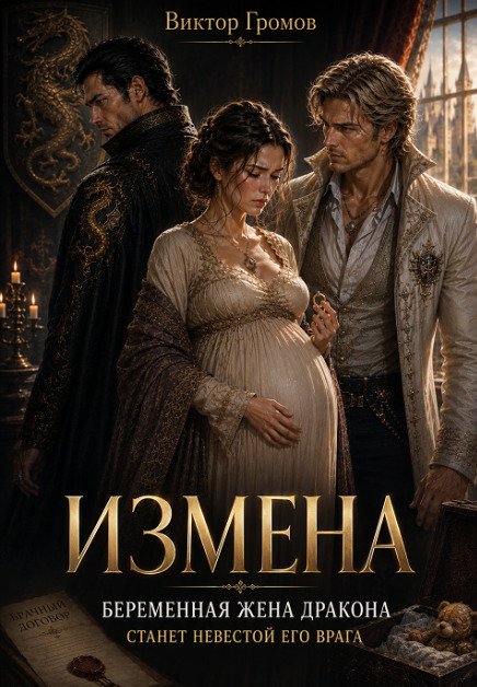 Обложка книги «Измена. Беременная жена дракона станет невестой его врага» — Виктор Громов, ISBN 9785524044648