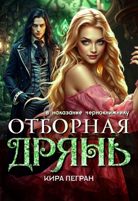 Обложка книги «Отборная дрянь в наказание чернокнижнику» — Кира Легран, ISBN 9785524038081