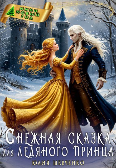 Обложка книги «Снежная сказка для ледяного принца» — Юлия Шевченко, ISBN 9785524021380