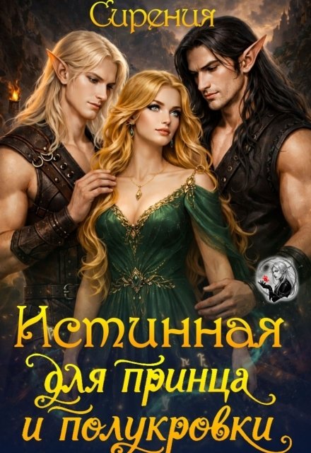 Обложка книги «Истинная для принца и полукровки» — СИрения, ISBN 9785524052100