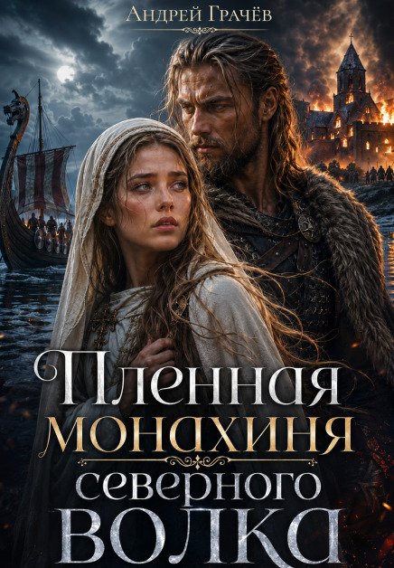 Пленная Монахиня Северного Волка Обложка книги «Пленная Монахиня Северного Волка» — Андрей Грачёв, ISBN 9785524035660