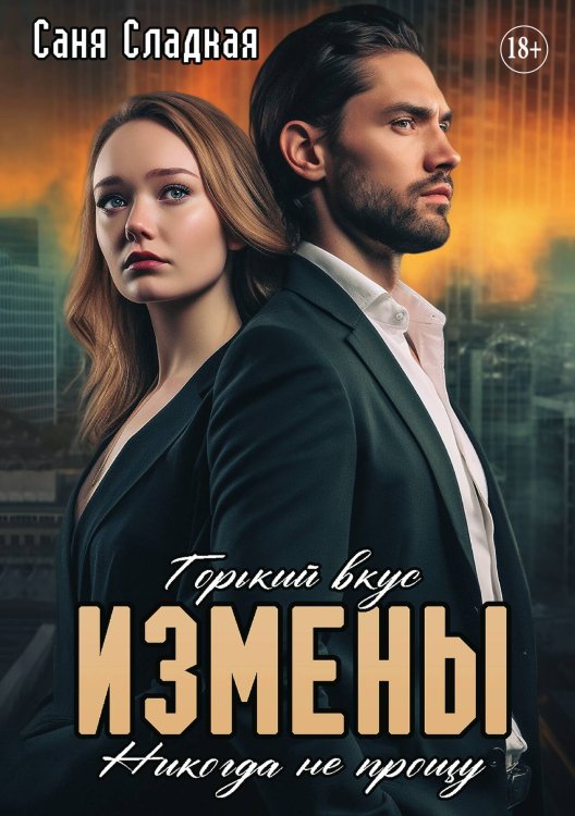 Обложка книги «Горький вкус измены. Никогда не прощу» — Саня Сладкая, ISBN 9785521898596