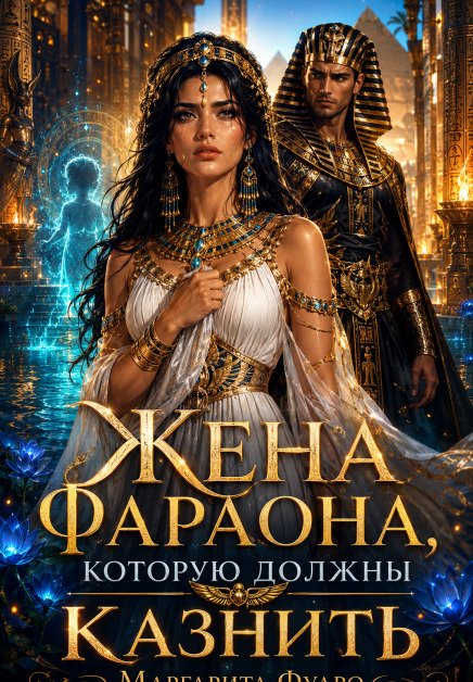 Обложка книги «Жена Фараона, которую должны казнить» — Маргарита Фуаро, ISBN 9785524042460