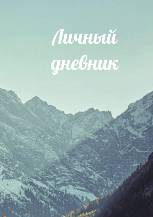 Обложка книги «Личный дневник» — автора нет, ISBN 9785521885404