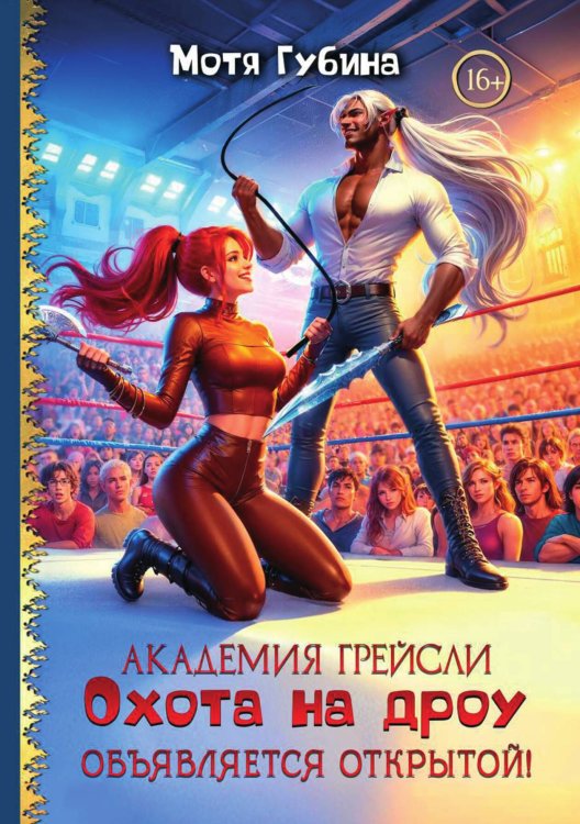 Академия Грейсли. Охота на дроу объявляется открытой! Обложка книги «Академия Грейсли. Охота на дроу объявляется открытой!» — Губина Мотя, ISBN 9785521897780