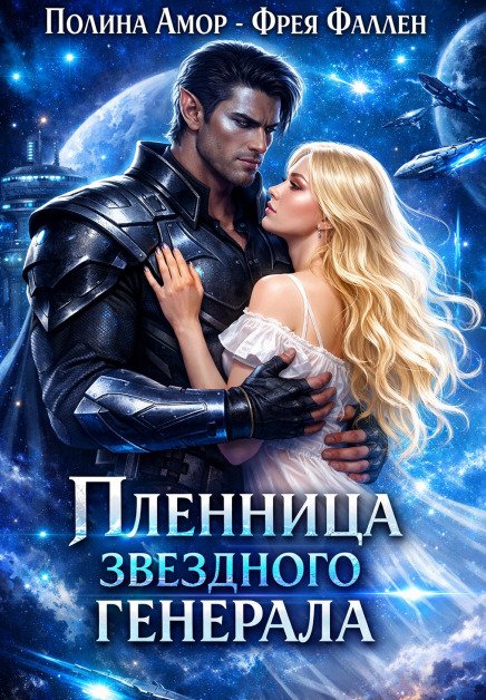 Обложка книги «Пленница звёздного генерала» — Полина Амор; Фрея Фаллен, ISBN 9785524038968