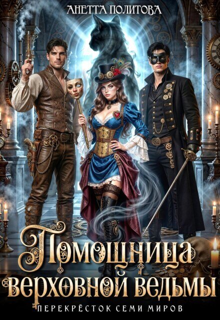 Обложка книги «Помощница верховной ведьмы» — Анетта Политова, ISBN 9785524020383