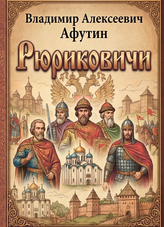 Обложка книги «Рюриковичи» — Владимир Алексеевич Афутин, ISBN 9785006104457