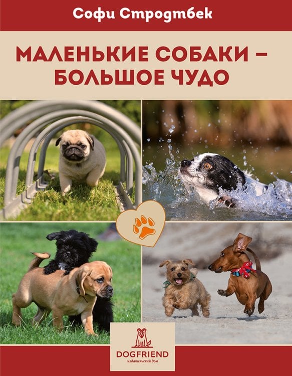 Обложка книги «Маленькие собаки - большое чудо» — Софи Стродтбек, ISBN 9785524066541