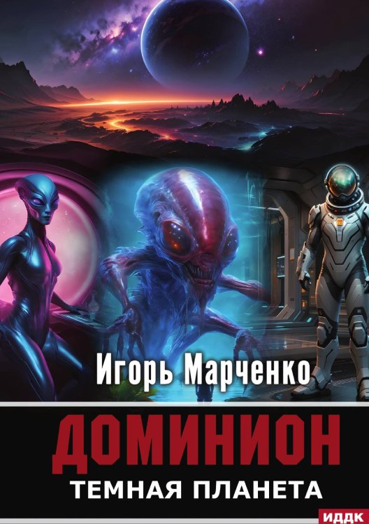 Обложка книги «Доминион. Книга 02. Темная планета» — Марченко Игорь, ISBN 9785517120281