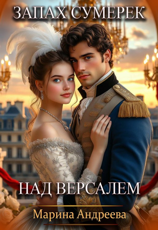 Обложка книги «Запах сумерек над Версалем» — Марина Андреева, ISBN 9785524037558