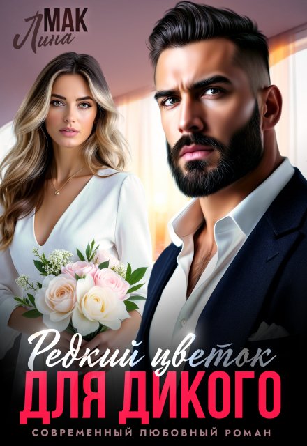 Обложка книги «Редкий цветок для Дикого» — Лина Мак, ISBN 9785524033185