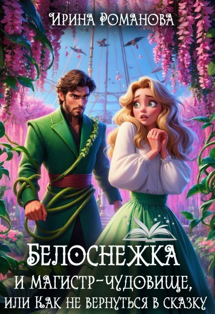 Обложка книги «Белоснежка и магистр-чудовище, или Как не вернуться в сказку» — Ирина Романова, ISBN 9785524022981